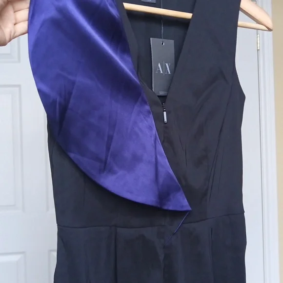P15"-16" A|X Jumpsuit In Black and Blue - Picture 9 of 12